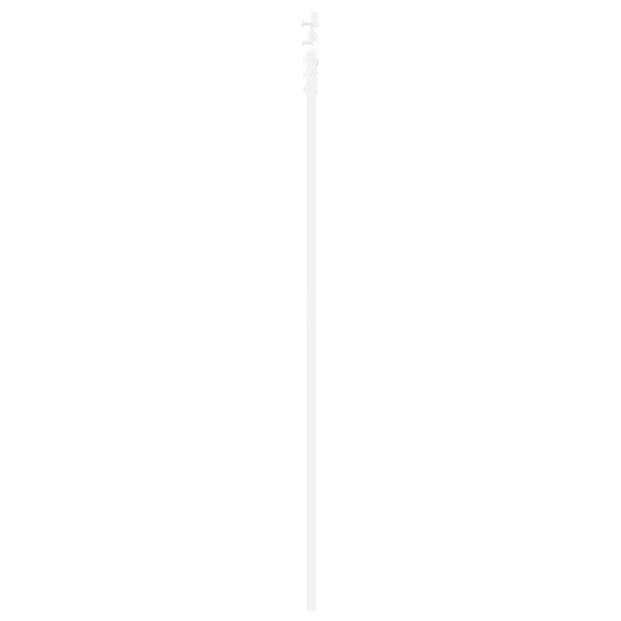 Ușă glisantă Alb 83 x 211 cm Lemn masiv de pin și sticlă - WALTI WALTI