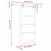 Ușă glisantă natural 93 x 202 cm Lemn masiv de pin și sticlă - WALTI WALTI