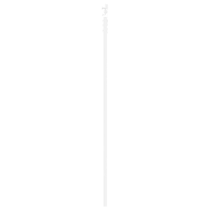 Ușă glisantă Alb 93 x 202 cm Lemn masiv de pin și sticlă - WALTI WALTI