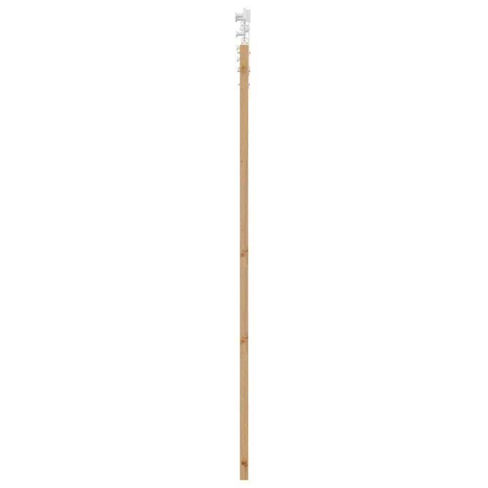 Ușă glisantă natural 61 x 198,5 cm Lemn masiv de pin și sticlă - WALTI WALTI