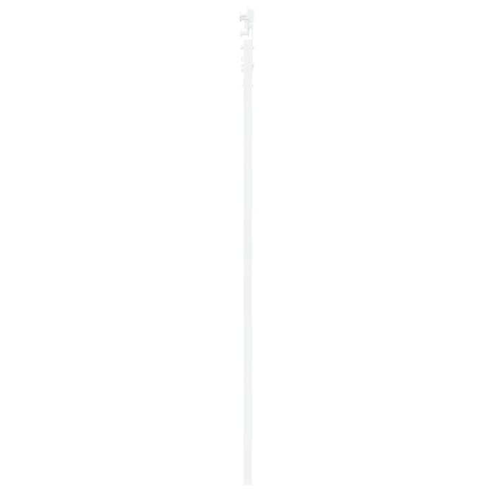 Ușă glisantă Alb 83 x 211 cm Lemn masiv de pin și sticlă - WALTI WALTI
