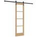 Ușă glisantă Natural și Negru 61 x 198,5 cm - WALTI WALTI