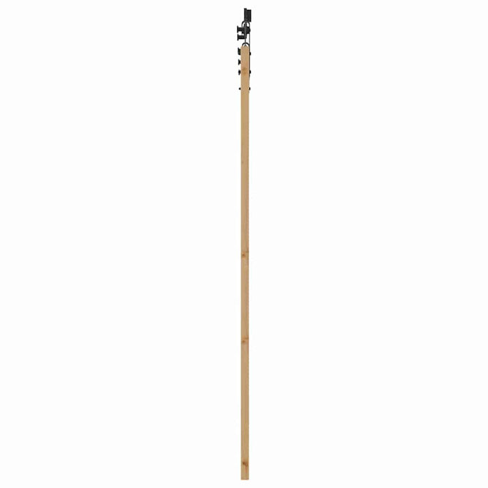 Ușă glisantă Natural și Negru 73,5 x 198,5 cm - WALTI WALTI
