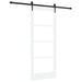 Ușă glisantă Alb și negru 83 x 202 cm - WALTI WALTI