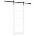 Ușă glisantă Alb și negru 83 x 211 cm - WALTI WALTI