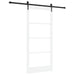 Ușă glisantă Alb și negru 93 x 202 cm - WALTI WALTI