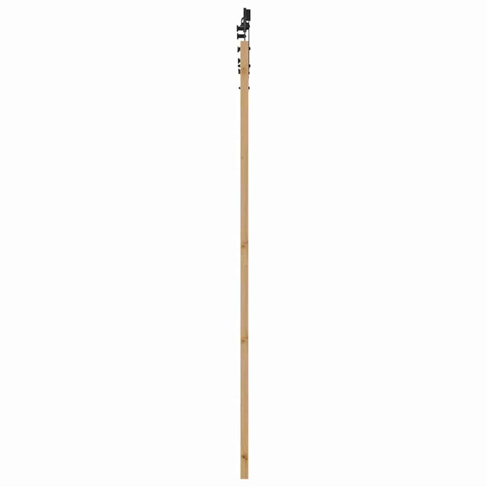 Ușă glisantă Natural și Negru 93 x 211 cm - WALTI WALTI
