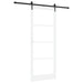Ușă glisantă Alb și negru 93 x 232 cm - WALTI WALTI