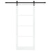 Ușă glisantă Alb și negru 93 x 232 cm - WALTI WALTI