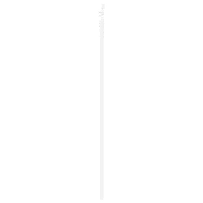 Ușă glisantă Alb 61 x 198,5 cm Lemn masiv de pin și sticlă - WALTI WALTI
