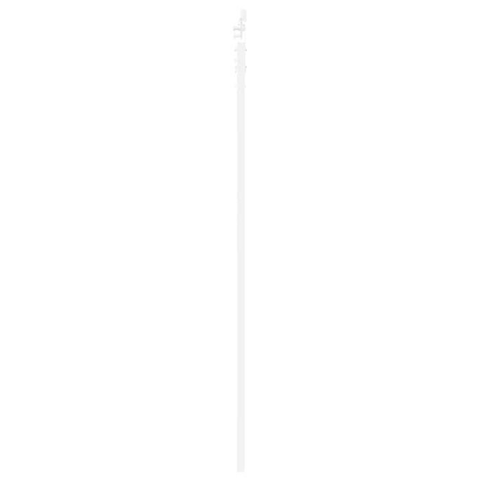 Ușă glisantă Alb 83 x 211 cm Lemn masiv de pin și sticlă - WALTI WALTI