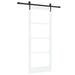Ușă glisantă ORKDAL Alb 83 x 202 cm Lemn masiv de pin și sticlă - WALTI WALTI