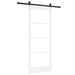 Ușă glisantă ORKDAL Alb 83 x 202 cm Lemn masiv de pin și sticlă - WALTI WALTI