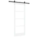Ușă glisantă ORKDAL Alb 83 x 211 cm Lemn masiv de pin și sticlă - WALTI WALTI