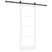 Ușă glisantă ORKDAL Alb 83 x 202 cm Lemn masiv de pin și sticlă - WALTI WALTI