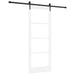 Ușă glisantă ORKDAL Alb 83 x 211 cm Lemn masiv de pin și sticlă - WALTI WALTI