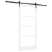 Ușă glisantă ORKDAL Alb 93 x 202 cm Lemn masiv de pin și sticlă - WALTI WALTI