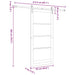Ușă glisantă ORKDAL Alb 93 x 202 cm Lemn masiv de pin și sticlă - WALTI WALTI
