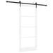 Ușă glisantă ORKDAL Alb 93 x 211 cm Lemn masiv de pin și sticlă - WALTI WALTI