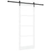 Ușă glisantă ORKDAL Alb 93 x 232 cm Lemn masiv de pin și sticlă - WALTI WALTI
