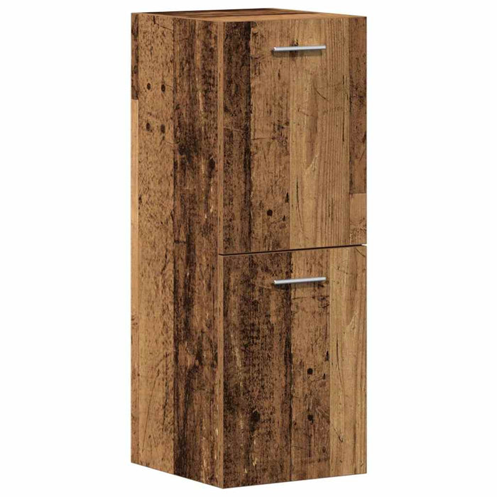 Set de mobilier pentru baie 3 buc. Lemn Vechi 60 x 38,5 x 46 cm WALTI
