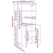 Bufet Stejar negru 69.5 x 32.5 x 180 cm Lemn compozit - WALTI WALTI