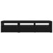 Cabinet TV 2 pcs Stejar Negru 180 x 35 x 40 cm Lemn compozit - WALTI WALTI