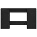 Birou cu sertar Stejar negru 133 x 50 x 75 cm Lemn compozit - WALTI WALTI