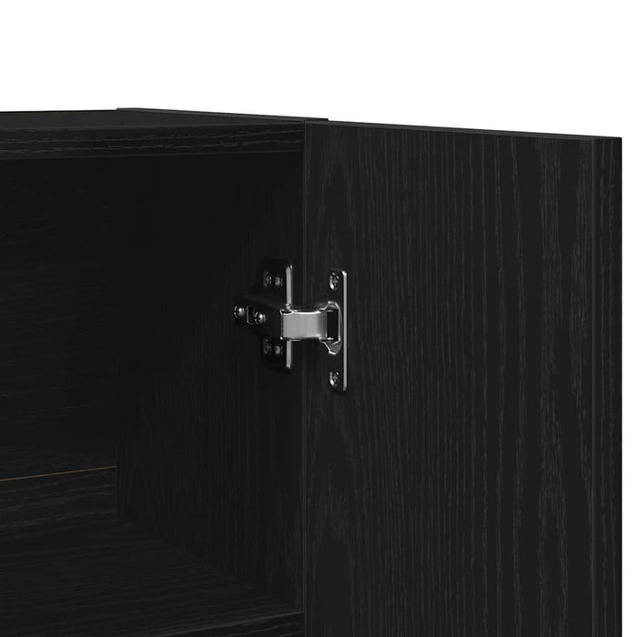 Dulap pentru mașina de spălat 2 pcs Stejar Negru - WALTI WALTI