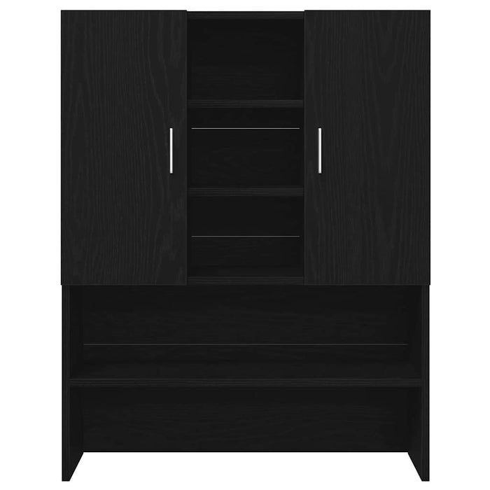 Dulap pentru mașina de spălat 2 pcs Stejar Negru - WALTI WALTI