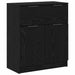Bufet 3 pcs Stejar negru 60 x 30 x 70 cm Lemn compozit - WALTI WALTI