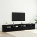 Set comodă TV 3 pcs Stejar Negru 240 x 35 x 40 cm Lemn compozit - WALTI WALTI