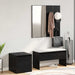 Set mobilier hol cu sertar 3 pcs Stejar negru 80 x 31 x 40 cm - WALTI WALTI