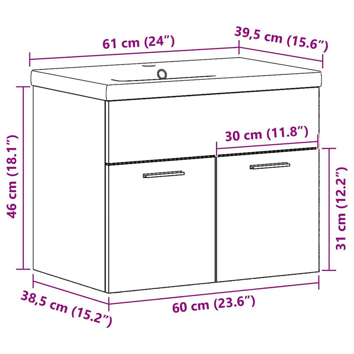 Seturi Altele Din lemn 60 x 38.5 x 46 cm Lemn, ceramică - WALTI WALTI
