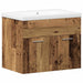 Set de mobilier pentru baie 3 pcs Lemn Vechi Lemn compozit - WALTI WALTI