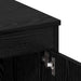 Birou cu sertar Stejar negru 140 x 50 x 76 cm Lemn compozit - WALTI WALTI