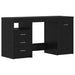 Birou cu sertar Stejar negru 140 x 50 x 76 cm Lemn compozit - WALTI WALTI