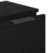 Bufet cu sertar 3 pcs Stejar Negru Lemn compozit - WALTI WALTI