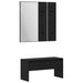 Set mobilier hol Pe perete cu oglindă 6 pcs Lemn compozit - WALTI WALTI