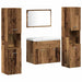 Set de Depozitare Pe perete 4 pcs Lemn compozit - WALTI WALTI