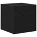 Set comodă TV 7 pcs Stejar Negru 100 x 30 x 30 cm Lemn compozit - WALTI WALTI