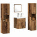 Set de mobilier pentru baie 5 pcs Lemn Vechi 41 x 38.5 x 46 cm - WALTI WALTI