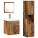 Set de mobilier pentru baie 4 pcs Lemn Vechi 41 x 38.5 x 46 cm - WALTI WALTI