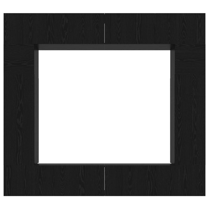 Set comodă TV Pe perete 8 pcs Stejar Negru Lemn compozit - WALTI WALTI