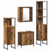 Set de mobilier pentru baie 4 pcs Maro 33 x 33 x 185.5 cm - WALTI WALTI