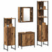 Set de mobilier pentru baie 4 pcs Maro 33 x 33 x 185.5 cm - WALTI WALTI