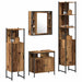 Set de mobilier pentru baie 4 pcs Lemn Vechi Lemn compozit - WALTI WALTI
