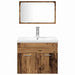 Set de mobilier pentru baie 4 buc. Lemn Vechi 60 x 38,5 x 46 cm - WALTI WALTI