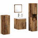 Set de mobilier pentru baie 4 buc. Lemn Vechi 41 x 38,5 x 46 cm - WALTI WALTI