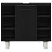Set de mobilier pentru baie 4 pcs Negru 30 x 30 x 179,5 cm - WALTI WALTI